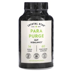 Crystal Star Para Purge, 60 вегетарианских капсул