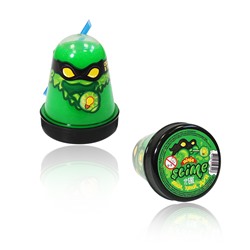 Игрушка ТМ "Slime "Ninja" арт.S130-18 светится в темноте, зеленый, 130 г. "боится холода"