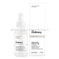 Сыворотка с гиалуроновой кислотой The Ordinary Hyaluronic Acid 2%+B5, 30 мл (125)