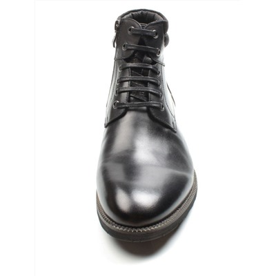 01-H9041-D11-SW3 BLACK Ботинки демисезонные мужские (натуральная кожа)