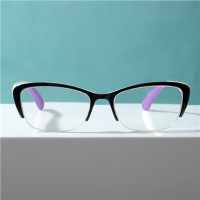 Готовые очки Восток 0057, цвет фиолетово-чёрный (+1.50)