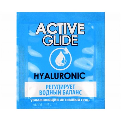 Увлажняющий интимный гель Active Glide Hyaluronic, 3 гр