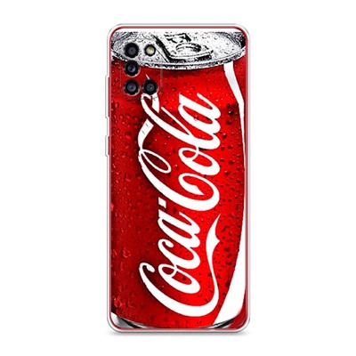 Силиконовый чехол Кока Кола на Samsung Galaxy A31