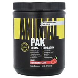 Animal Animal Pak Powder, The Ultimate Training Foundation, вишневая бомба, 15,1 унции (429 г)