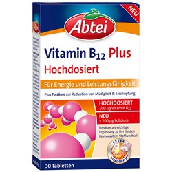 Abtei (Абтай) Vitamin B12 Plus 30 шт