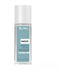 Mexx Simply For Him Deodorant in Glass