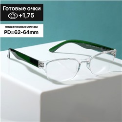 Готовые очки Most_007, цвет зелёный (+1.75)