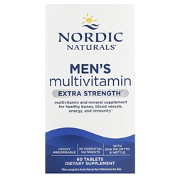 Nordic Naturals Мужской мультивитамин, Экстра сила - 60 таблеток - Nordic Naturals