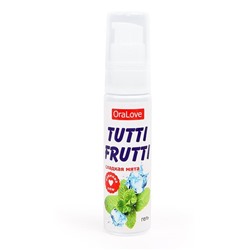OraLove Лубрикант Tutti-Frutti сладкая мята, 30 гр