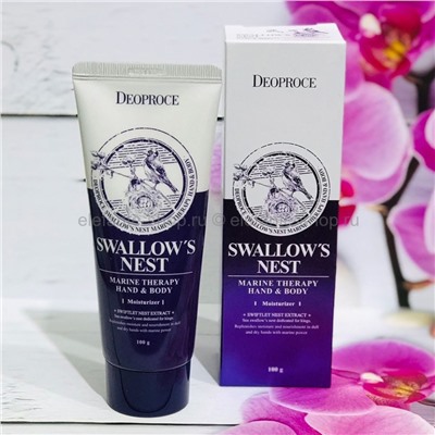 Крем для рук и тела Deoproce Swallows Nest Hand and Body 100g (78)