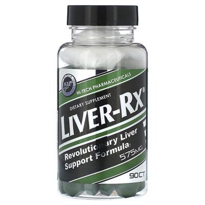 Hi Tech Pharmaceuticals Liver-Rx, 575 мг, 90 таблеток