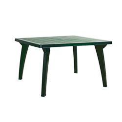 Стол прямоугольный "Солнце" 80*140 см зеленый (741)