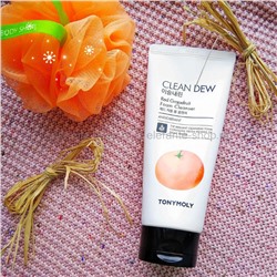 Пенка Tony Moly Clean Dew Red Grapefruit Foam Cleanser 180ml (125)