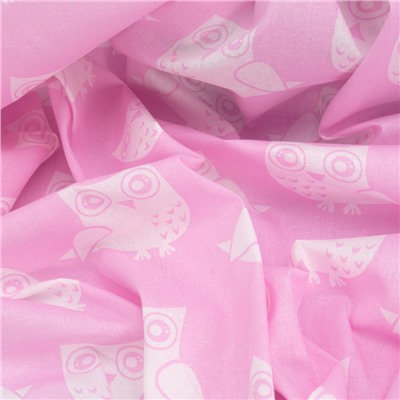 Ткань на отрез бязь плательная 150 см 1682/2 цвет розовый