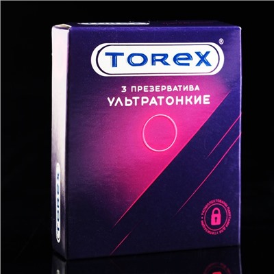 Презервативы «Torex» ультратонкие, 3 шт.