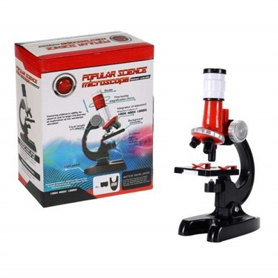 Микроскоп высокого разрешения Popular Science Microscope 1200х оптом