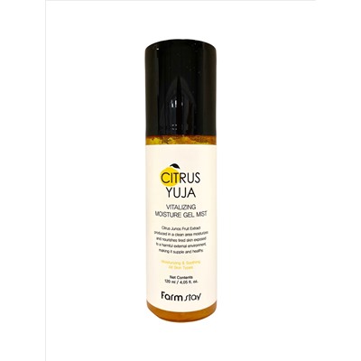 FarmStay Citrus Yuja Vitalizing Moisture Gel Mist Восстанавливающий гель-спрей