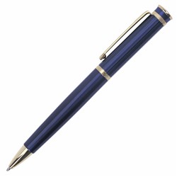 Ручка подарочная шариковая BRAUBERG "Perfect Blue", корпус синий, линия письма 0,7 мм, 141415