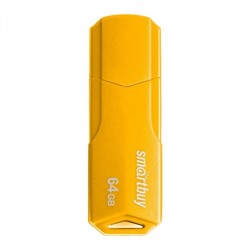 64Gb SmartBuy Clue Yellow USB2.0 (SB64GBCLU-Y)