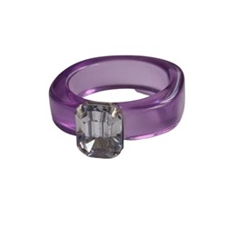 Модное кольцо из эпоксидной смолы, арт.008.226