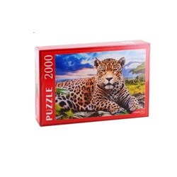 Рыжий кот. Пазлы 2000 эл. арт.3698 "Большой леопард"