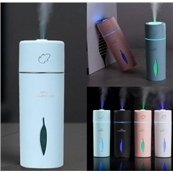 Увлажнитель воздуха бирюзовый MINI HUMIDIFIER Leaf 150мл.