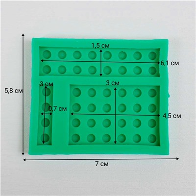 Силиконовый молд Конструктор лего