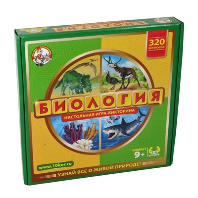 ДК.Игра настольная "Викторина Биология" арт.02831 /7