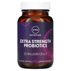 MRM Экстра Сила Пробиотики - 25 миллиардов клеток - 30 веганских капсул - MRM