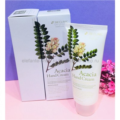 Крем для рук 3W Clinic Acacia Lovely Hand Cream, 100 мл (78)