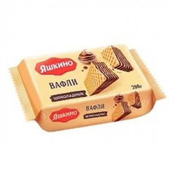 «Яшкино», вафли «Шоколадные», 200 гр. KDV