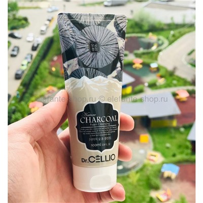 Пенка для умывания Dr. CELLIO Nature Charcoal  Foam Cleansing 100ml (125)