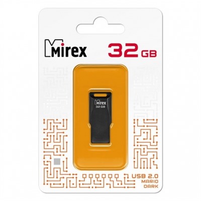 32Gb Mirex Mario Black (13600-FMUMAD32)