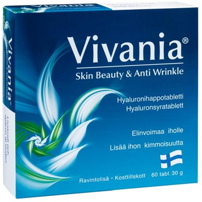 Vivania для кожи увлажнение и эластичность 60 таблеток