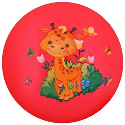 Мяч детский ZABIAKA «Животные», d=22 см, 60 г, цвет МИКС