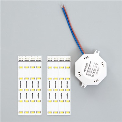 Модуль LED 220В 16Вт SMD5730 IP30 1200Лм 3000К Ø22см