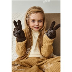 Перчатки детские из 100%  монгольской шерсти          (арт. 04166), ООО МОНГОЛКА