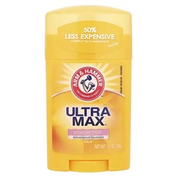 Arm & Hammer, UltraMax, твердый дезодорант-антиперспирант для мужчин, свежий аромат, 28 г (1 унции)