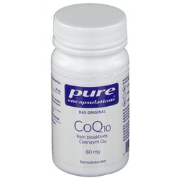 pure (пьюр) encapsulations CoQ10 60 mg 30 шт