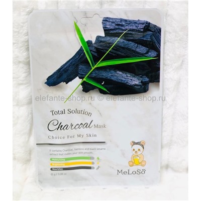 Тканевая маска MeLoSo Charcoal Mask (78)