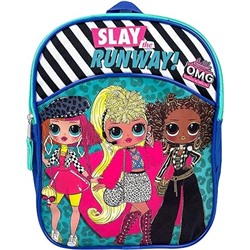 LOL OMG Doll Mini Backpack for Girls & Toddlers, 12 Inches, LOL Surprise Small Backpack or Purse, Fashion Slay the Runway Multicolor