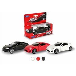 Welly. Машинка 1:38 "Toyota 86" пруж. мех., цвет в ассорт. арт.43669W