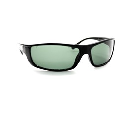 Мужские солнцезащитные очки спорт - A014 E7 черный глянец