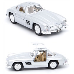 Kinsmart. Модель арт.КТ5346/4 "Mercedes-Benz 300SL 1954" 1:36 (серебристая) инерц.