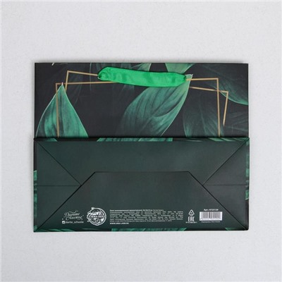 Пакет ламинированный горизонтальный Present for you, MS 23 × 18 × 10 см