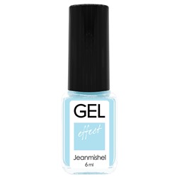 JEANMISHEL mini GEL-эффект лак д/н 6мл. №248 Нежно голубой матовый  (*24)