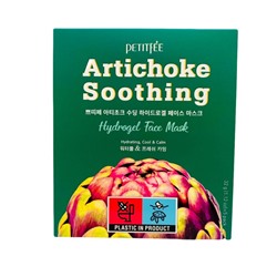 Petitfee Artichoke Face Mask Противоотёчная гидрогелевая маска с артишоком