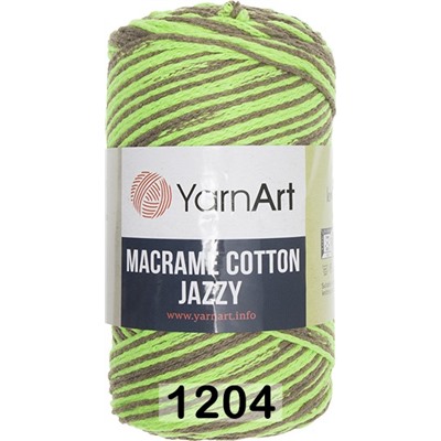 Пряжа Yarnart Macrame Cotton Jazzy