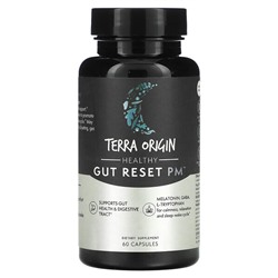Terra Origin Healthy Gut Reset PM, 60 капсул
