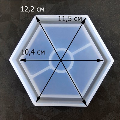 Силиконовая форма для творчества Шестиугольник